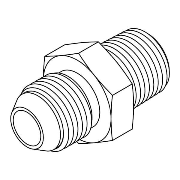 Tompkins Hydraulic Fitting-International06MJIS-06MBSPT 3223-06-06 - main